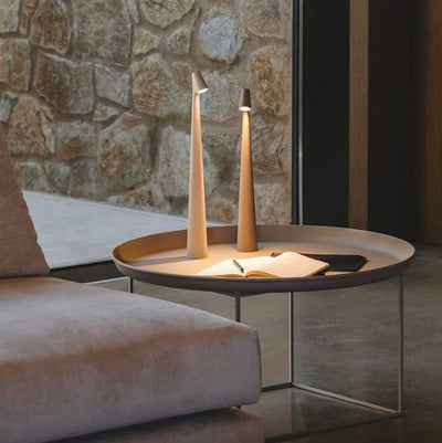 Lampe LED Sans Fil ScandiLight – Lampe Tactile Dimmable USB, Design Nordic Minimaliste