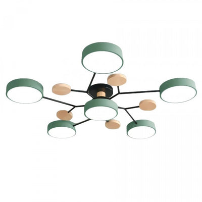 Lampe de plafond LED Nordic Branched Disc - Élégance et chaleur dans votre intérieur