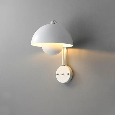 Auroraglo Lampe Murale Moderne - Design en Forme de Fleur, Éclairage LED, Idéale pour Chambre