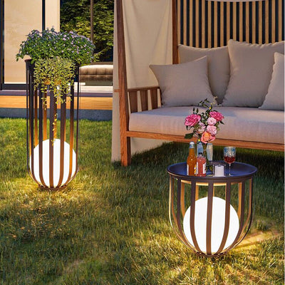 Lampe de Jardin Solaire LED Étanche – Éclairage Moderne et Écologique pour Extérieur