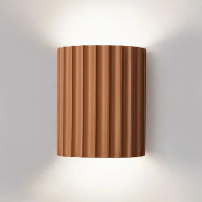 Applique Murale Design Moderne – Lampe à Abat-jour Froncé