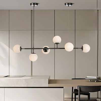 Suspension Orb - Lampe Moderne avec Boules en Verre, Design Élégant en Or ou Noir