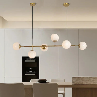 Suspension Orb - Lampe Moderne avec Boules en Verre, Design Élégant en Or ou Noir