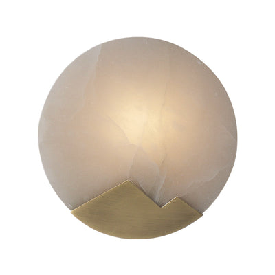 Applique Murale LED Nordic Minimalist - Lampe en Marmor et Laiton avec Dimmer