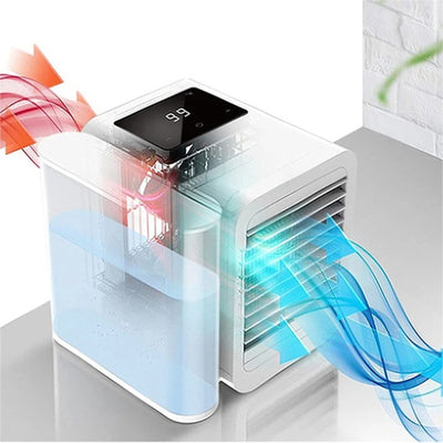 Mini Climatiseur Portable MicroCool – Refroidissement Silencieux avec Réservoir 1000 ml