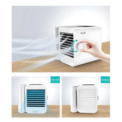Mini Climatiseur Portable MicroCool – Refroidissement Silencieux avec Réservoir 1000 ml