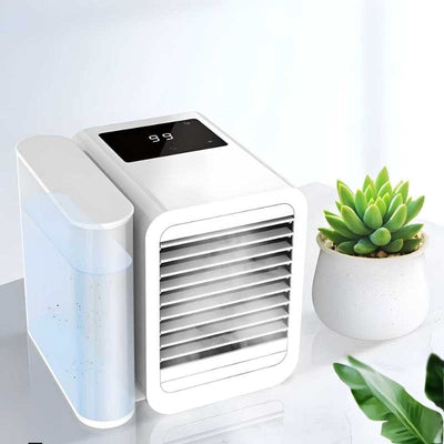 Mini Climatiseur Portable MicroCool – Refroidissement Silencieux avec Réservoir 1000 ml
