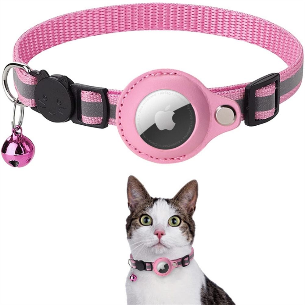 Collier GPS Réfléchissant pour Chat – Sécurité Nocturne avec Fermeture Sécurisée
