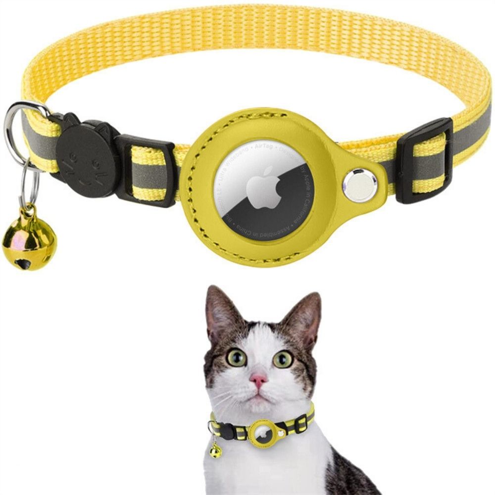 Collier GPS Réfléchissant pour Chat – Sécurité Nocturne avec Fermeture Sécurisée