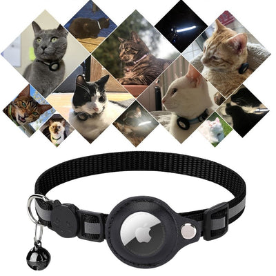 Collier GPS Réfléchissant pour Chat – Sécurité Nocturne avec Fermeture Sécurisée
