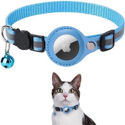 Collier GPS Réfléchissant pour Chat – Sécurité Nocturne avec Fermeture Sécurisée