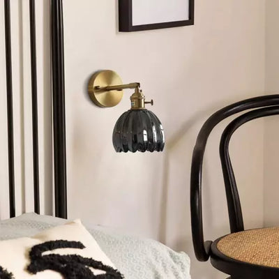 PetalShine - Lampe à Wand rétro en forme de fleur