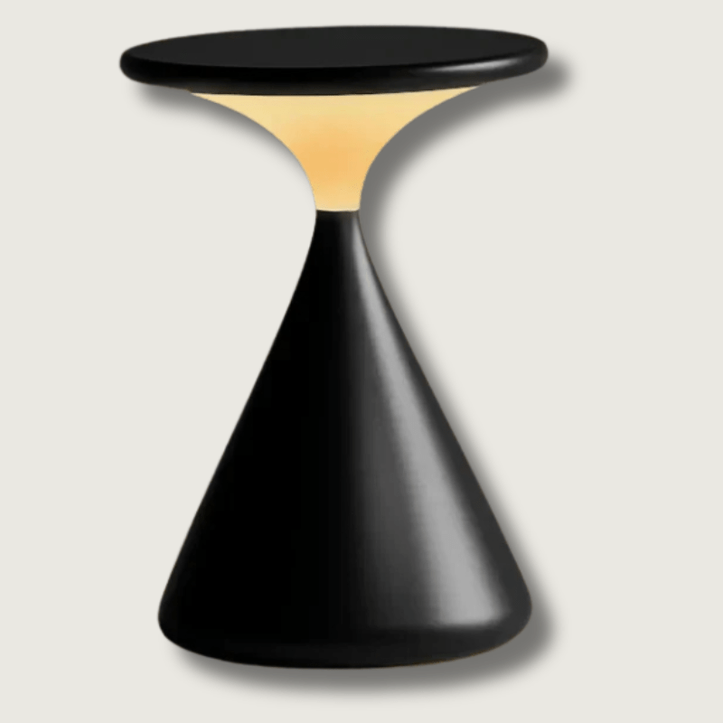 GlowSand - Lampe de table en sablier élégante