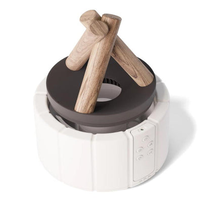 Lampe de Table Multifonctionnelle avec Humidificateur et Diffuseur d'Aromathérapie – Effet Flamme