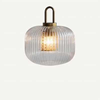 Lampe Suspendue Tosqa – Éclairage LED Élégant avec Design en Verre Strié
