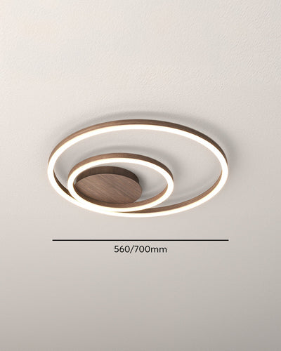 Plafonnier Éléphant en Anneau LED - Luminaire Moderne Design Géométrique avec Éclairage Économe en Énergie