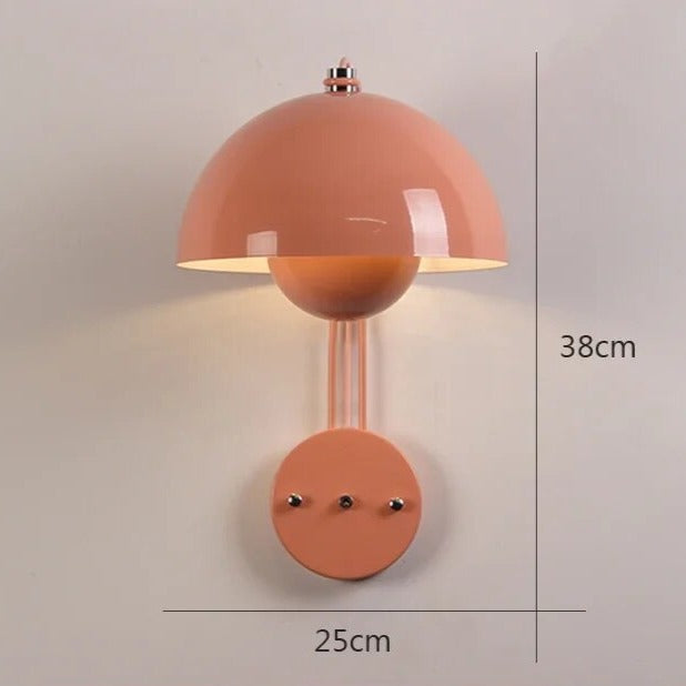 Auroraglo Lampe Murale Moderne - Design en Forme de Fleur, Éclairage LED, Idéale pour Chambre