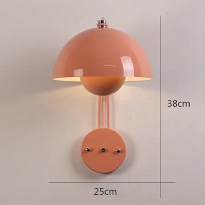 Auroraglo Lampe Murale Moderne - Design en Forme de Fleur, Éclairage LED, Idéale pour Chambre