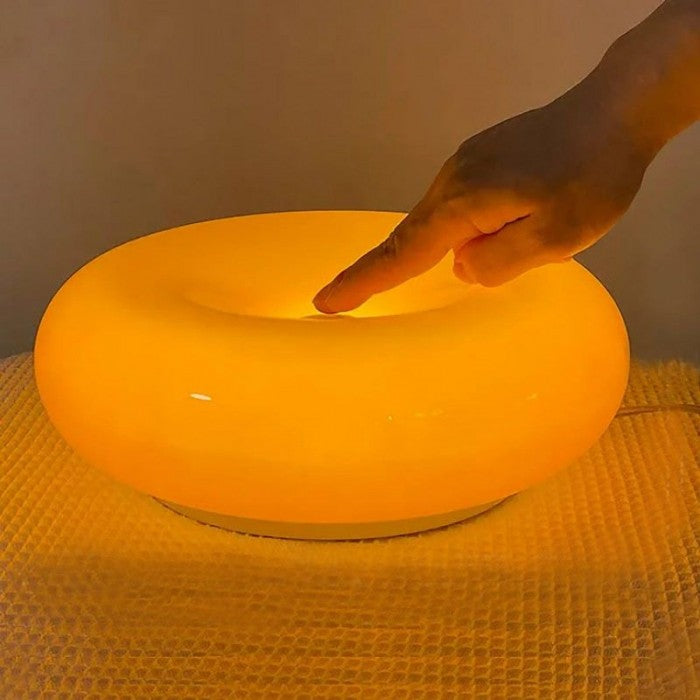 Lampe Donut Bauhaus - Lampe de Bureau et Décoration Murale LED Dimmable