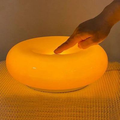 Lampe Donut Bauhaus - Lampe de Bureau et Décoration Murale LED Dimmable