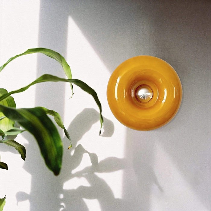 Lampe Donut Bauhaus - Lampe de Bureau et Décoration Murale LED Dimmable