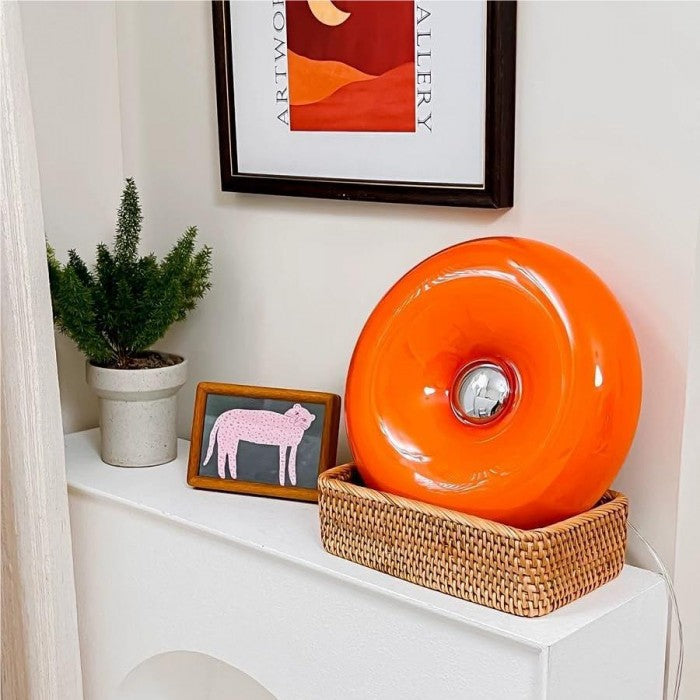 Lampe Donut Bauhaus - Lampe de Bureau et Décoration Murale LED Dimmable