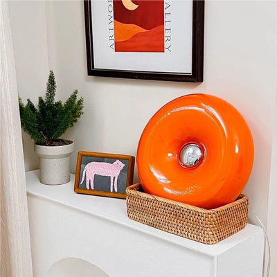 Lampe Donut Bauhaus - Lampe de Bureau et Décoration Murale LED Dimmable