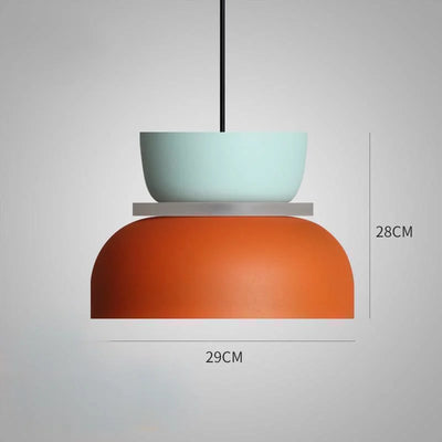 MacaronLight - Lampe Suspension Moderne Style Macaron Scandinave