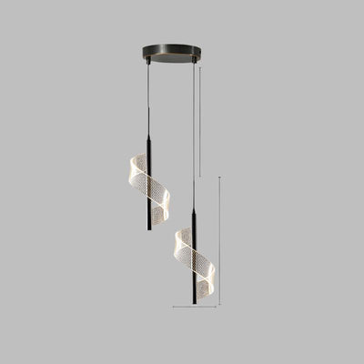 Suspension LED Moderne en Métal - Éclairage Contemporain Écoénergétique